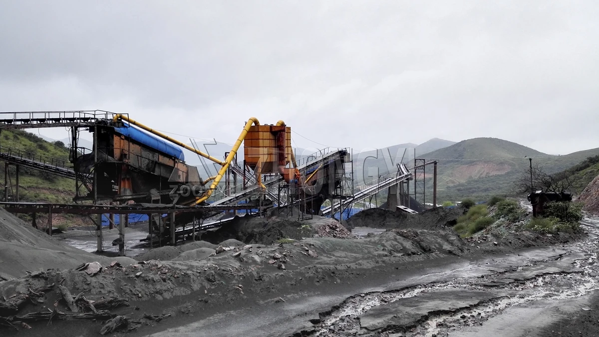 Mining Stone Crushing Plant Field Project