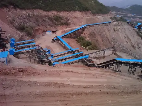 Mining Vibrating Feeder used in iron ore beneficiation processing plant