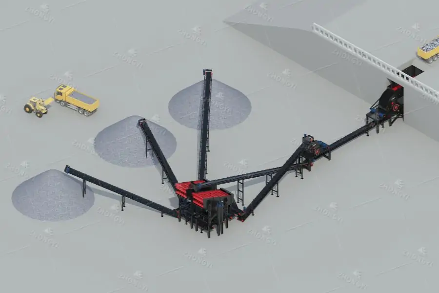 50-80 TPH Stone Crushing Plant