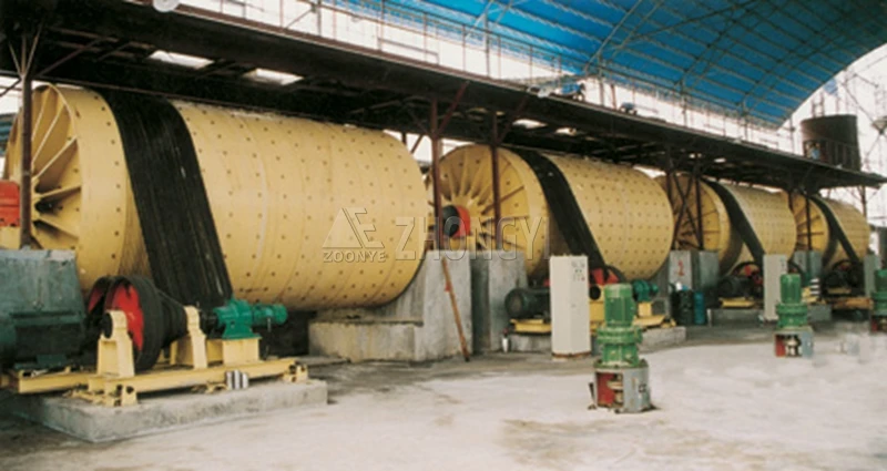 Ceramic Ball Mill at Project Site