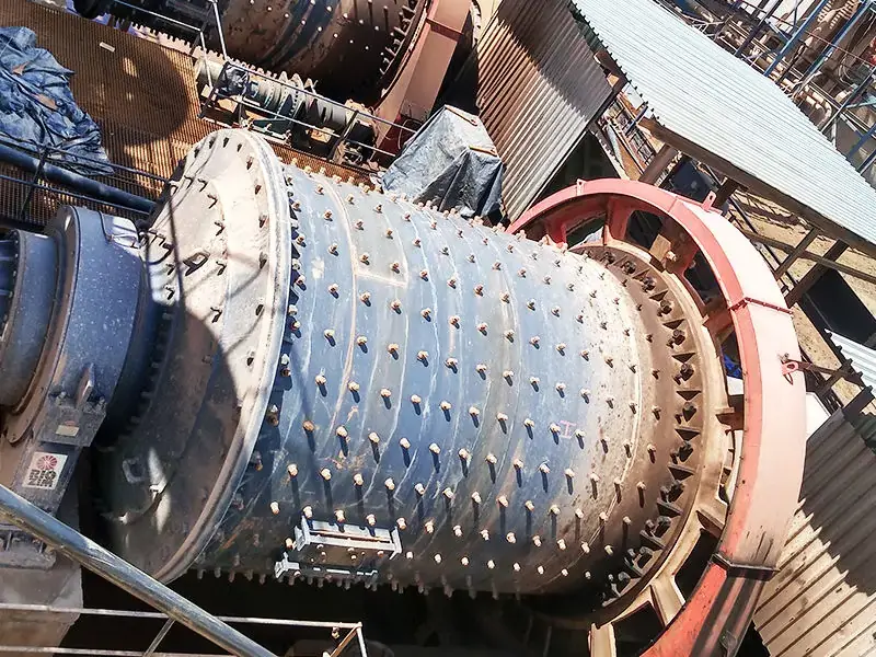 Ceramic Ball Mill at Project Site