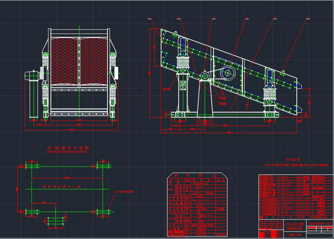 Custom High Frequency Vibrating Screen