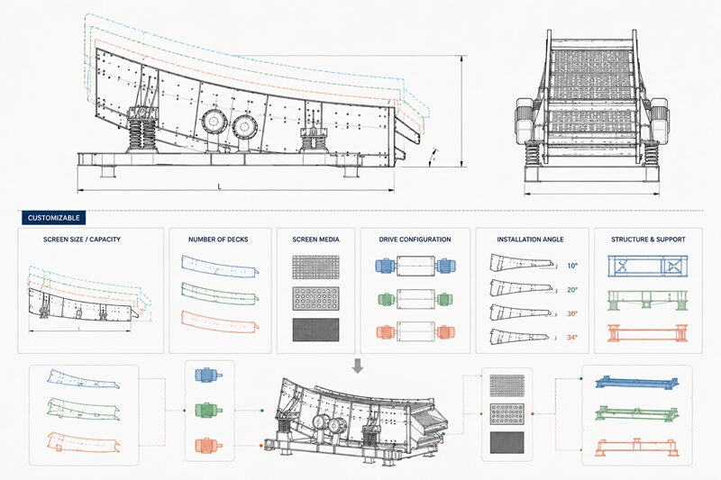 Customized Banana Vibrating Screen Solutions