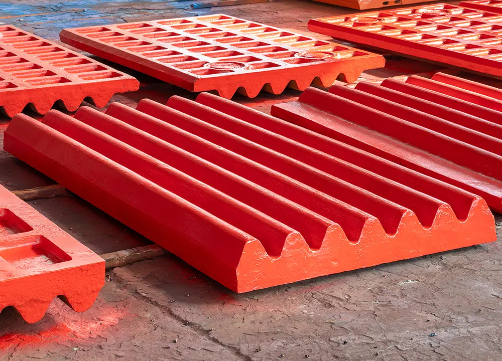 Fixed jaw plate