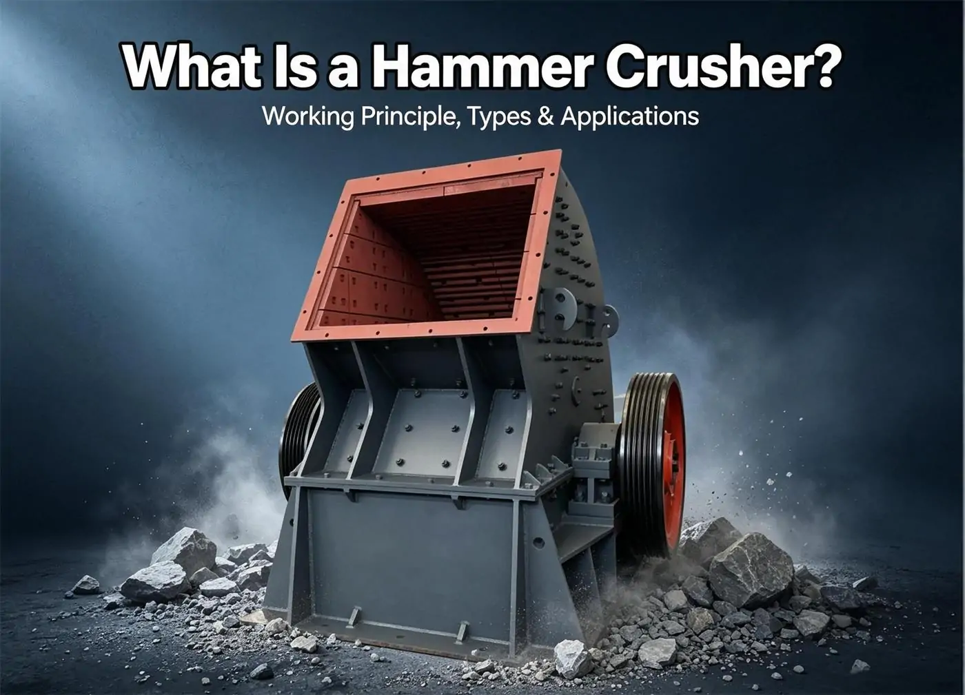 Hammer Crusher Working Principle, Types & Applications