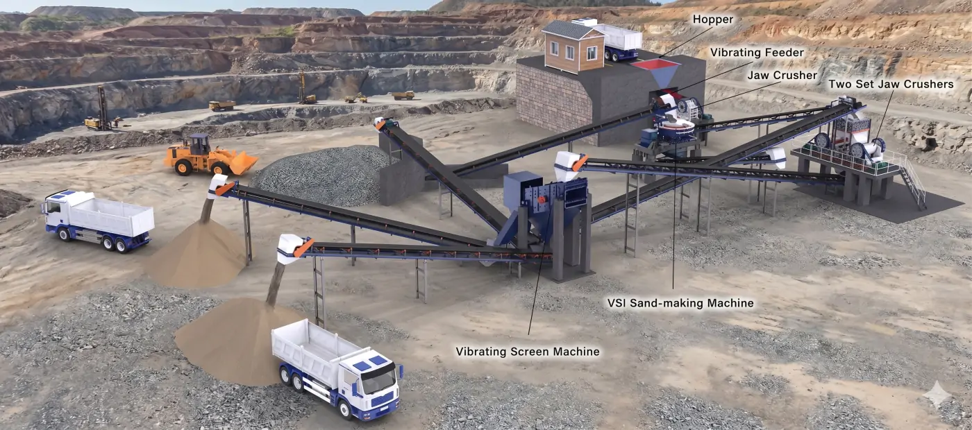 How Does a Stone Crusher Machine Work