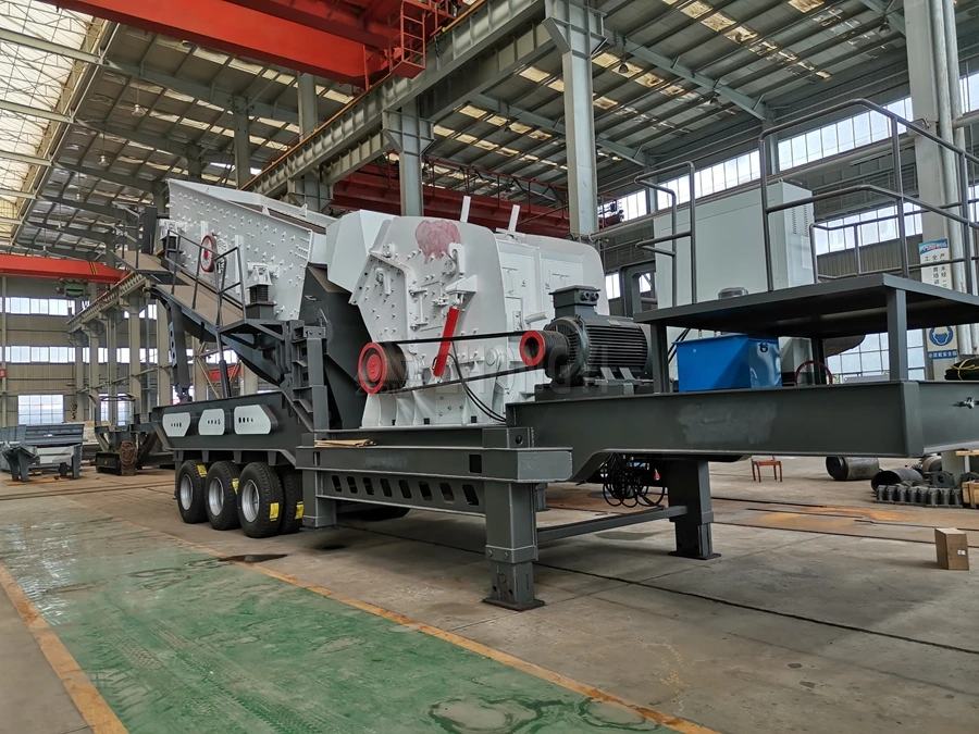 Integrated Mobile Impact Crushing & Screening Plant
