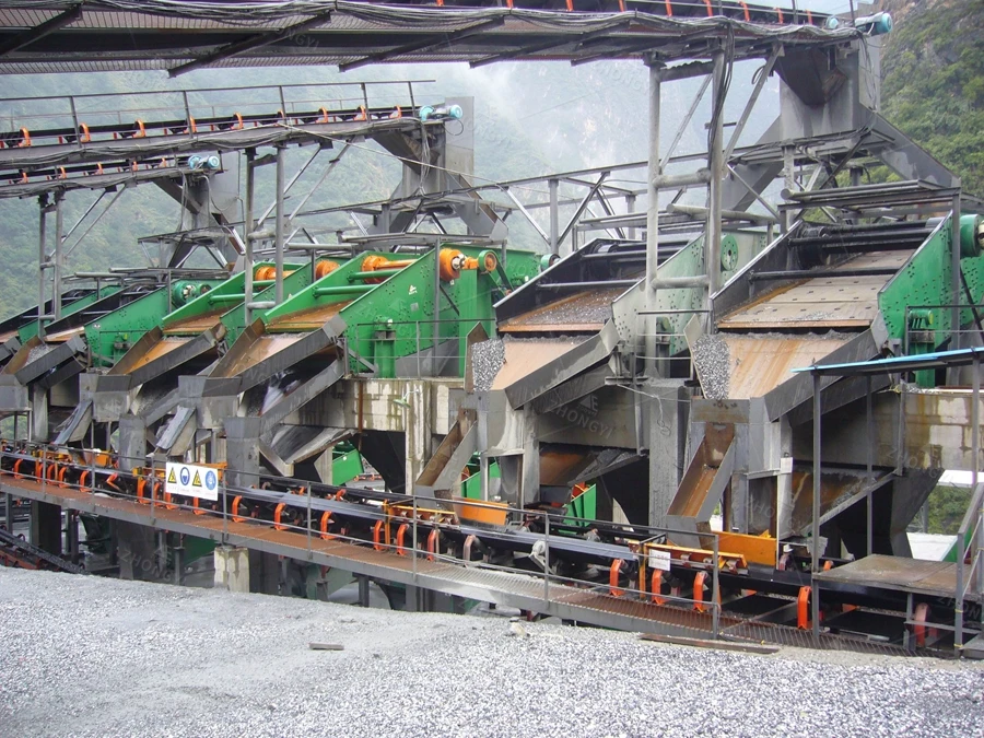Linear Motion Vibrating Screen for Aggregate