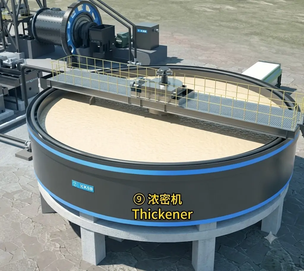 Mineral Processing Thickener