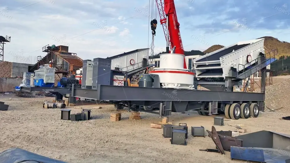 Mobile Cone Crusher Plant
