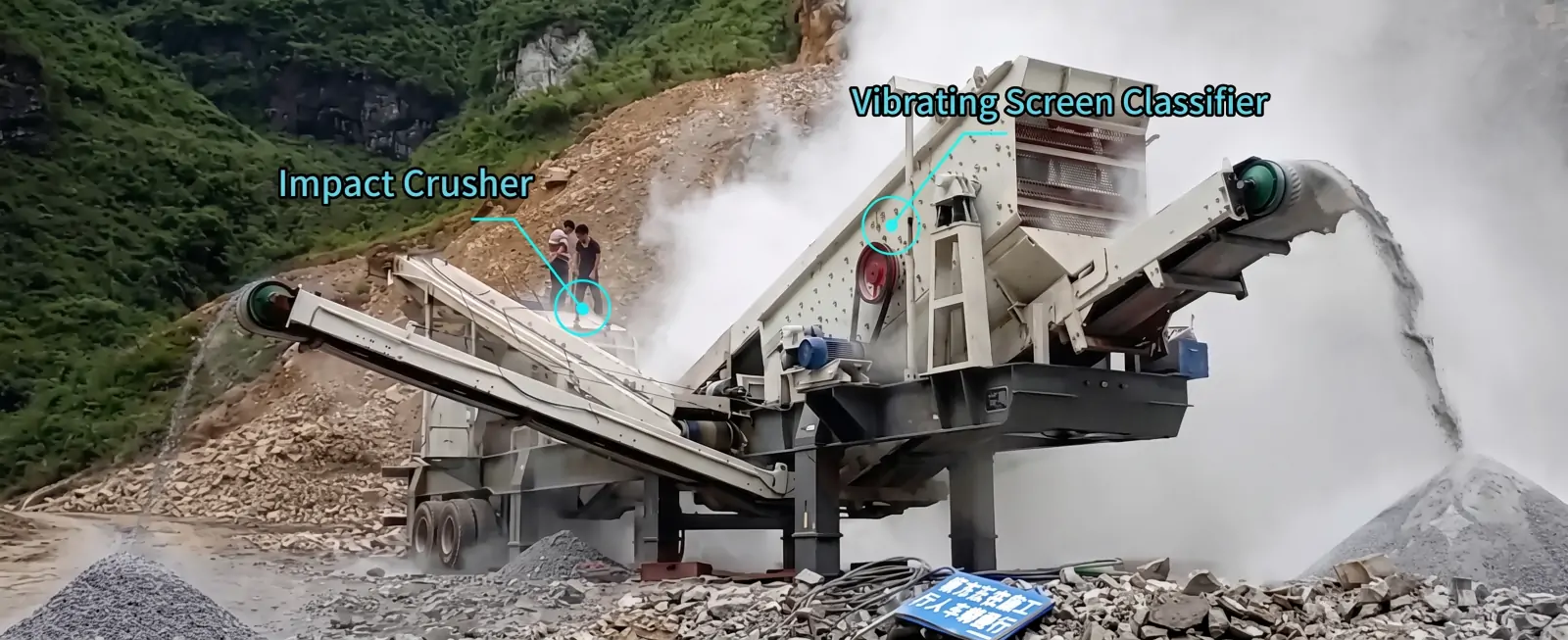 Mobile Crushing & Screening Station