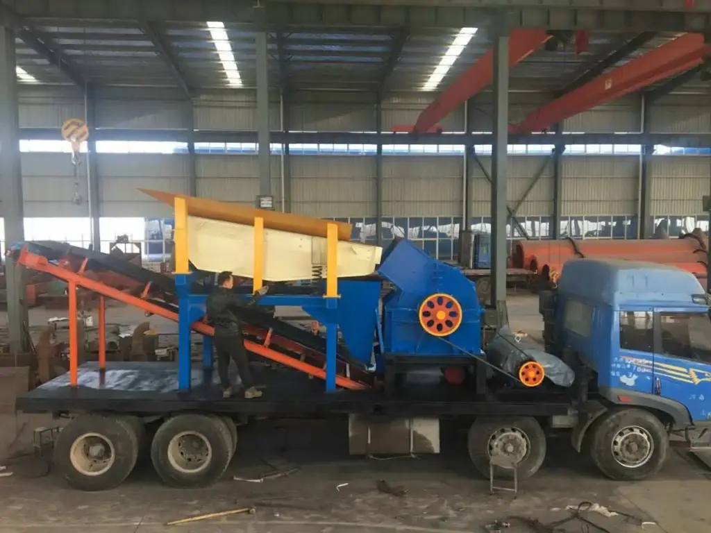Mobile Hammer Crusher Plant