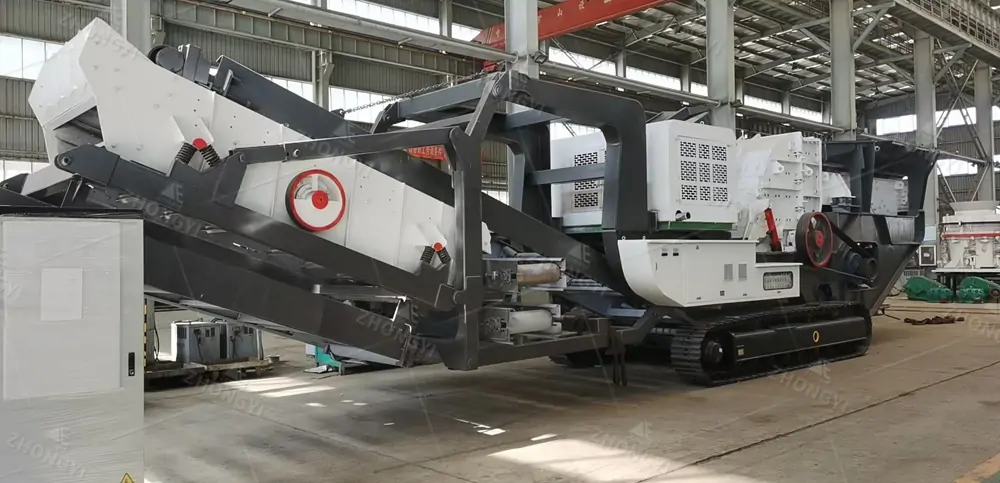 Track-mounted Mobile Crushing Plant