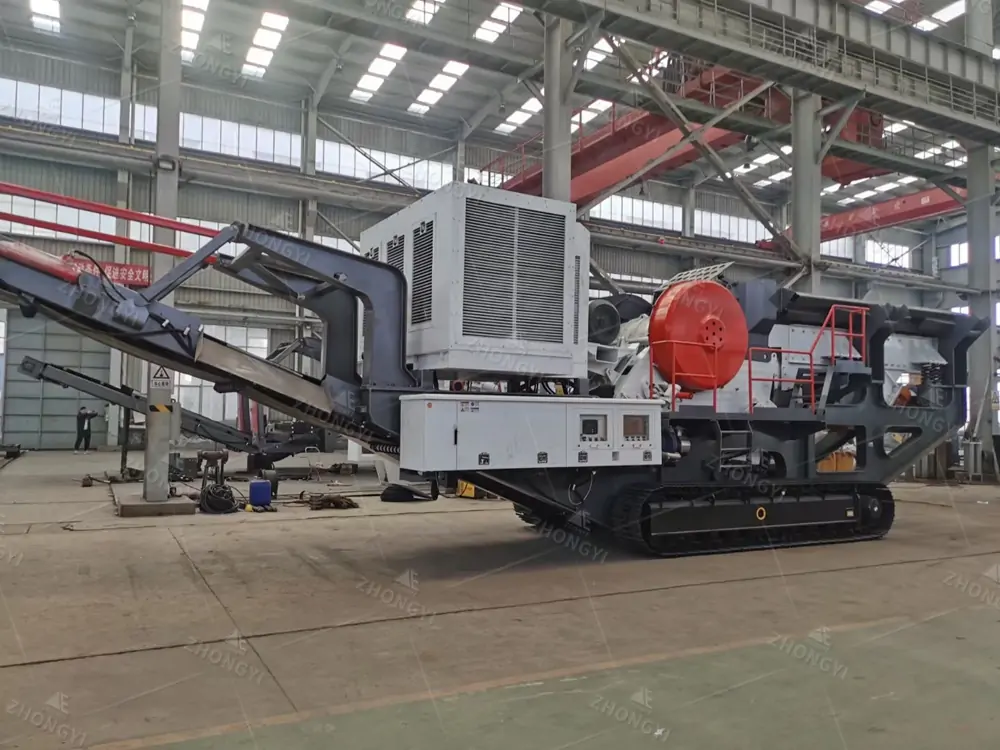 Track-mounted Mobile Crushing Plant