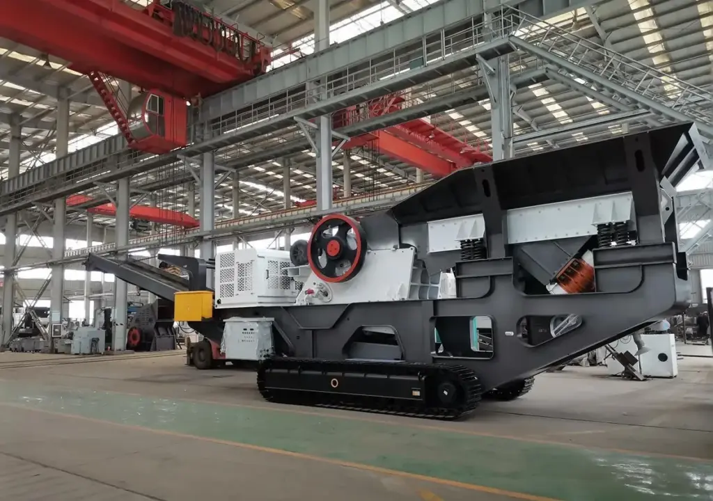 Tracked Mobile Jaw Crusher