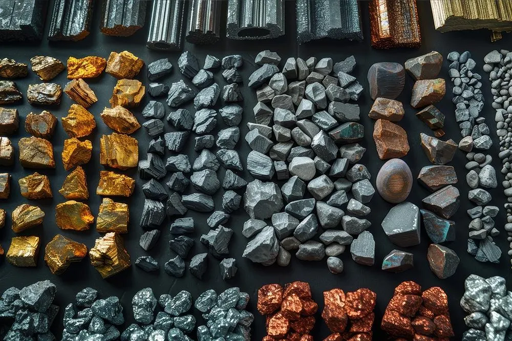 Tungsten : Tin : Rare Metal Ores