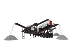Wheeled Mobile Jaw & Cone Crushing and Screening Integrated Plant