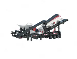 Wheeled Mobile Jaw & Cone Crushing and Screening Integrated Plant