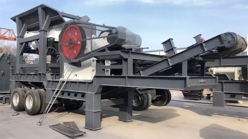 Wheeled Mobile Jaw Crusher