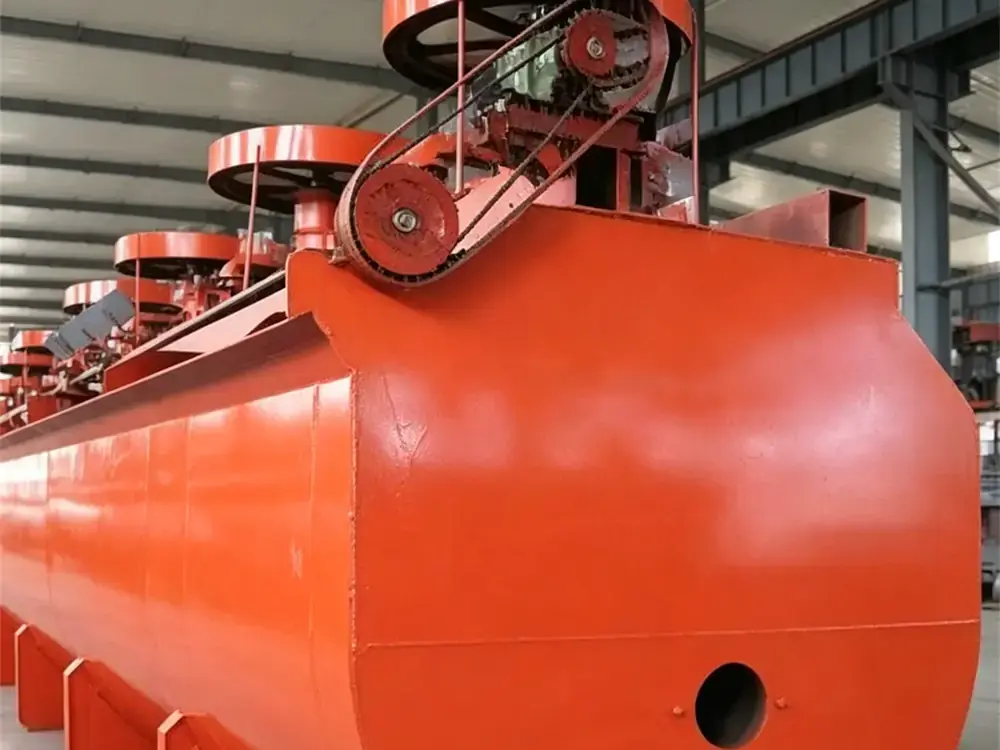 Flotation machine tank