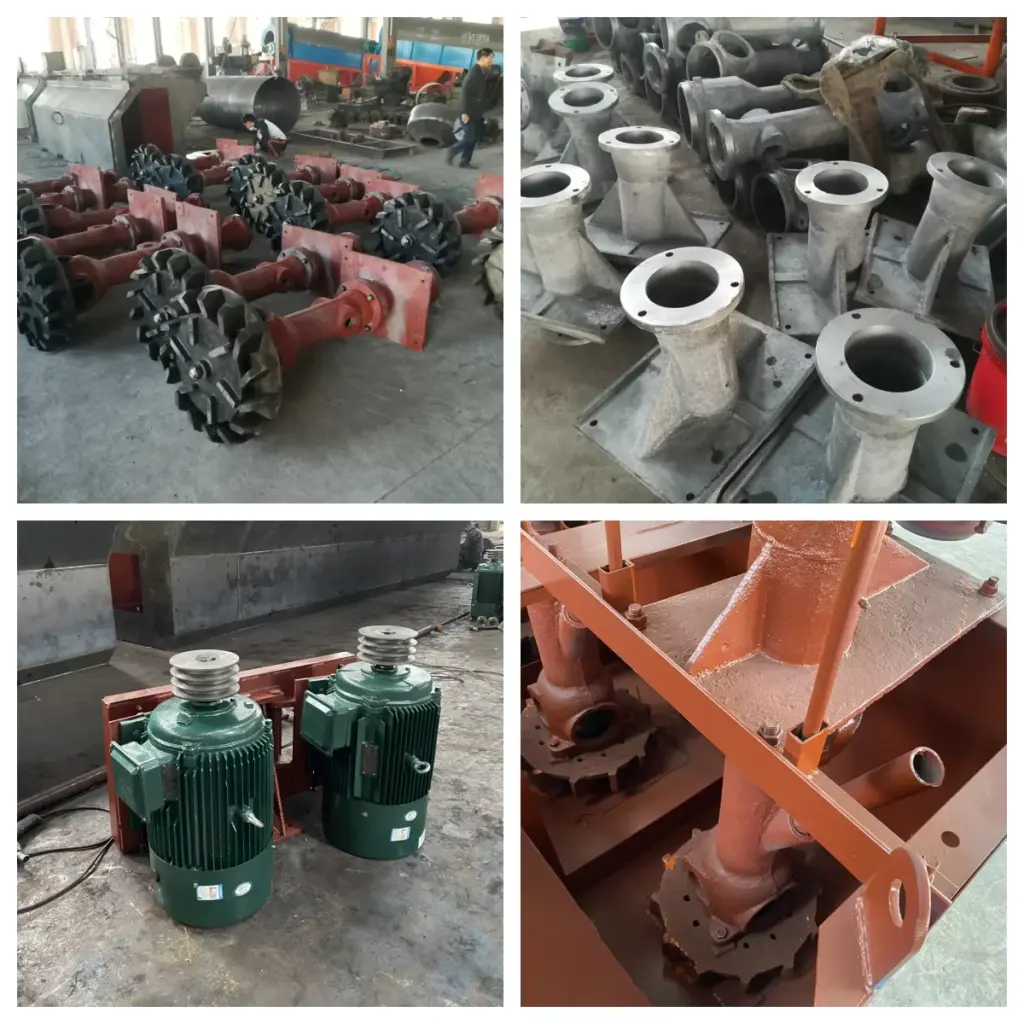 Main Components of XJK Flotation Machine