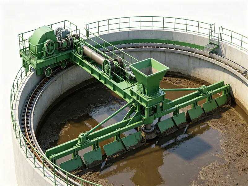 Peripheral Wheel Drive Rake Thickener