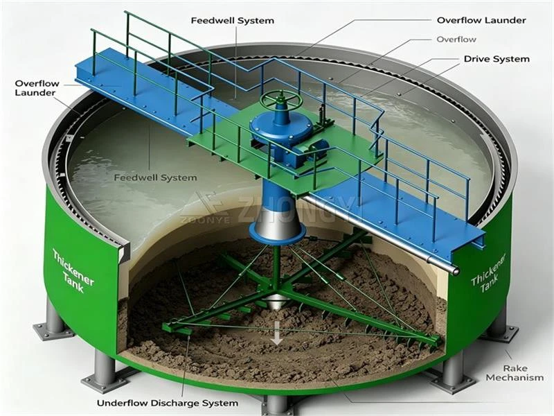 mining thickener 