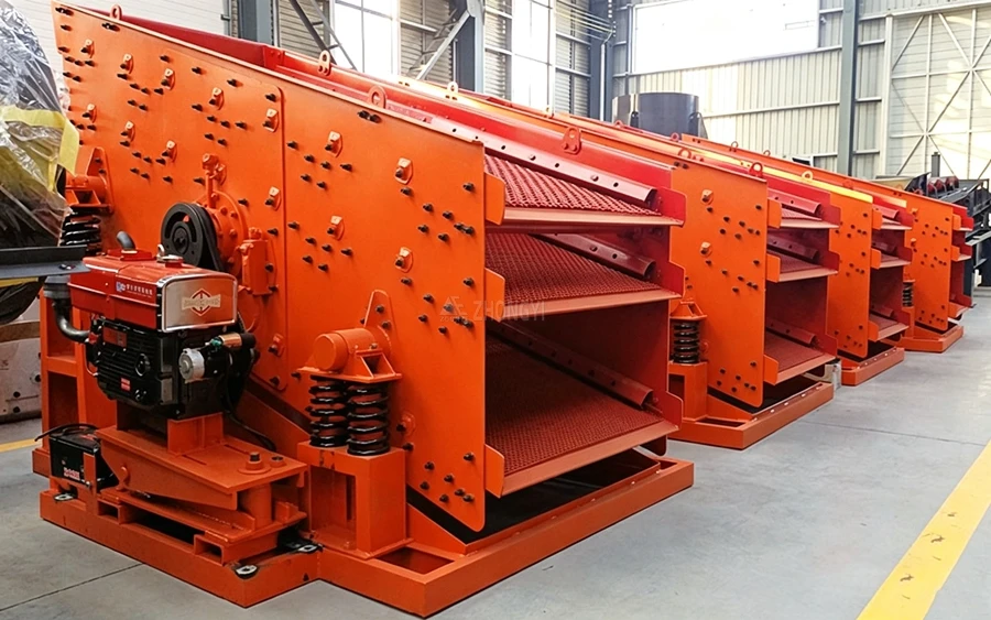 Diesel Driven Vibrating Screen