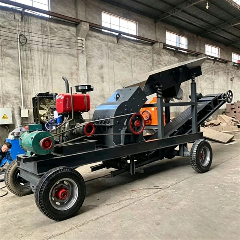 Diesel Powered Mobile Crusher
