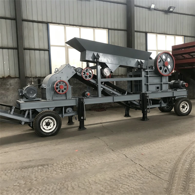 Diesel Powered Mobile Crusher