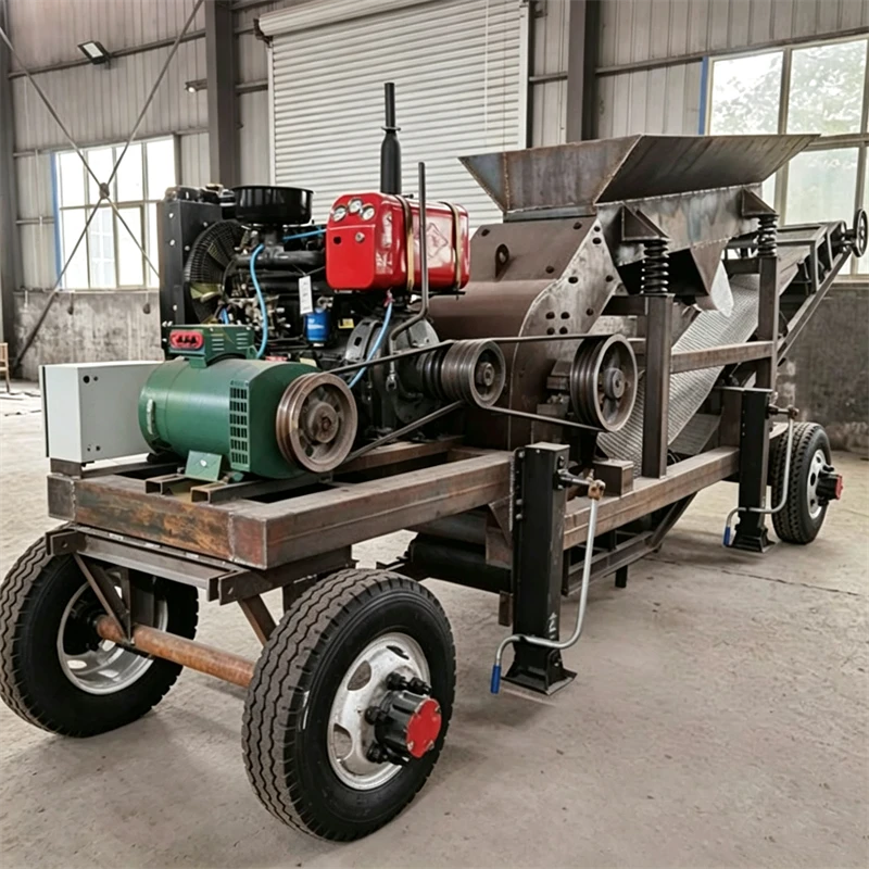 Diesel Powered Mobile Crusher