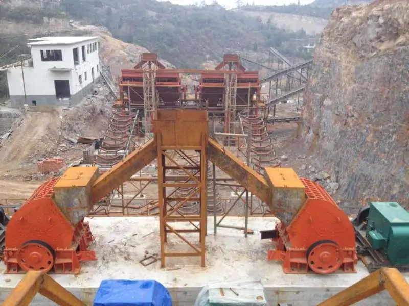 Heavy Hammer Crusher Quarry Project Case