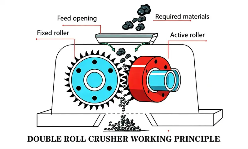 How Does a Double Roller Crusher Work