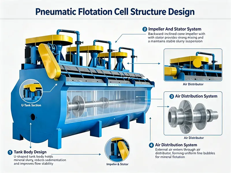 Pneumatic Flotation Cell