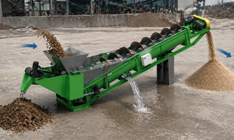 Spiral Sand Washer
