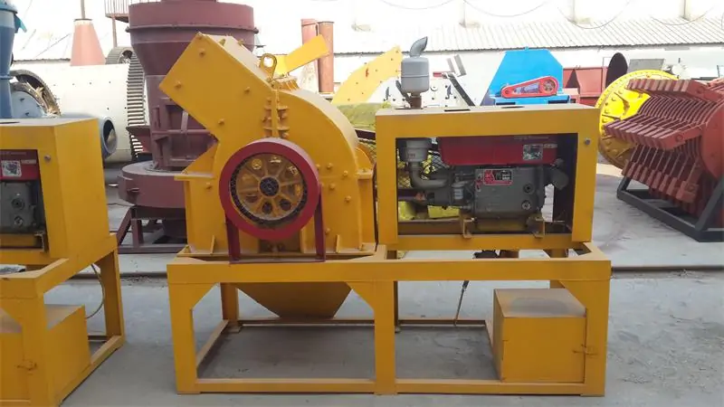 diesel powered mobile hammer crusher