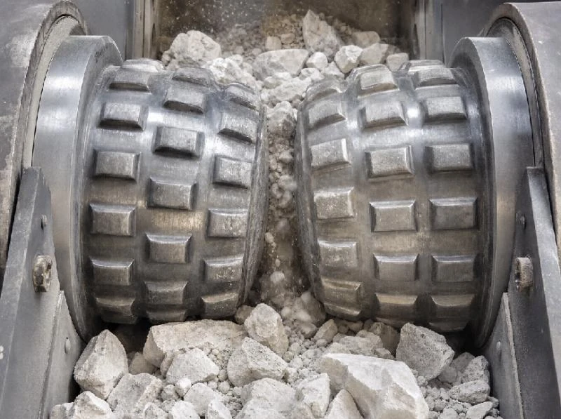 double roller crusher
