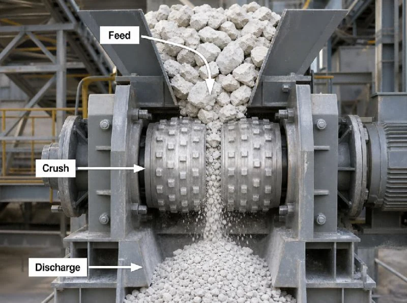 double roller crusher