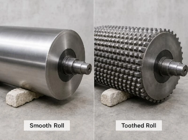 double roller crusher