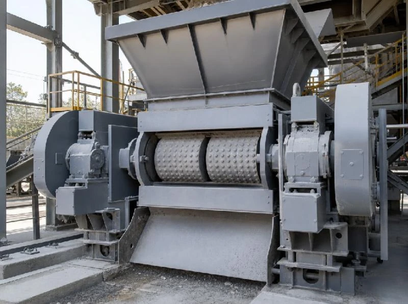 double roller crusher
