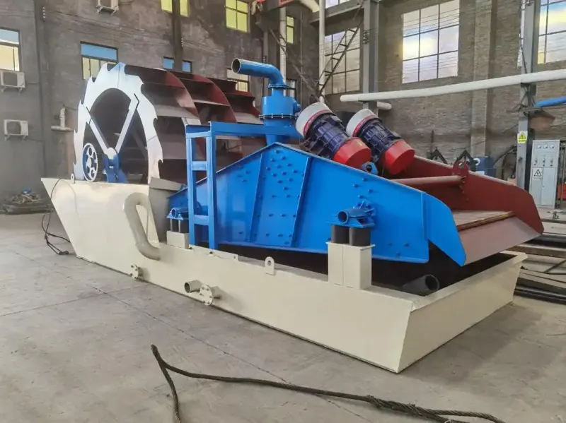 Bucket Wheel Sand Washing and Recycling Machine
