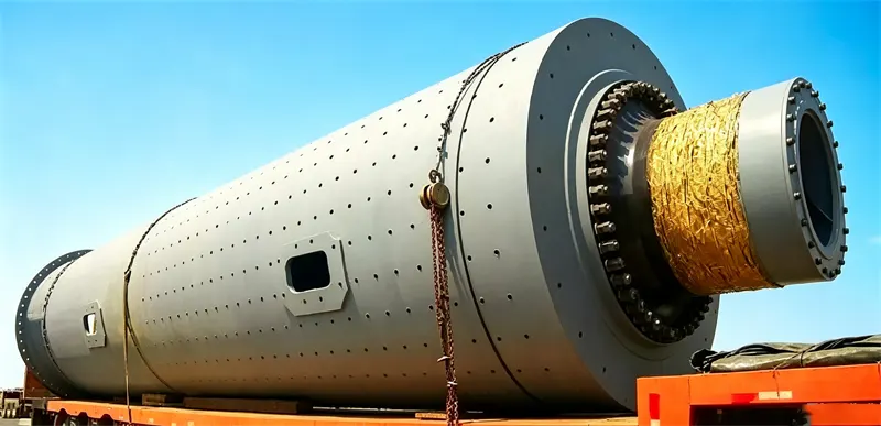 Cement clinker grinding unit