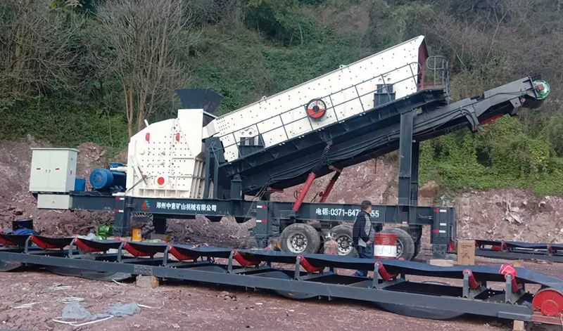 Chongqing 1,800 TPD Mobile Sand & Aggregate Production Line