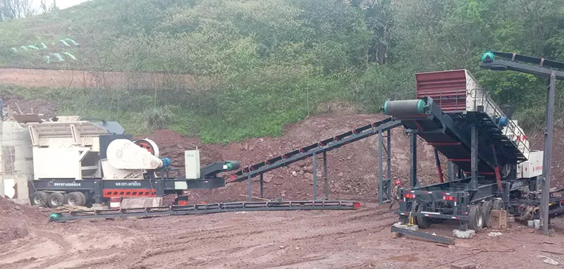 Chongqing 1,800 TPD Mobile Sand & Aggregate Production Line