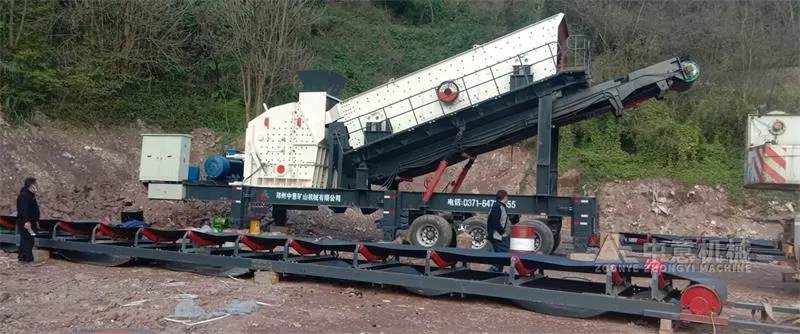 Chongqing 1,800 TPD Mobile Sand & Aggregate Production Line