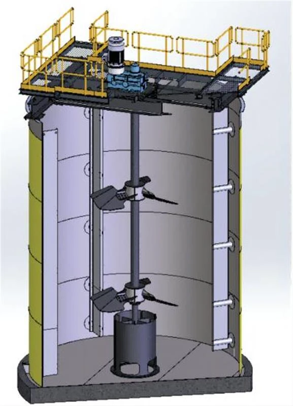 GBJ Double Impeller Leaching Agitation Tank