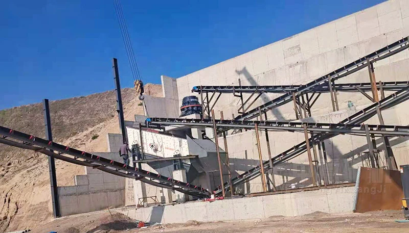 Gansu Dingxi 200 TPH Sand Making Production Line