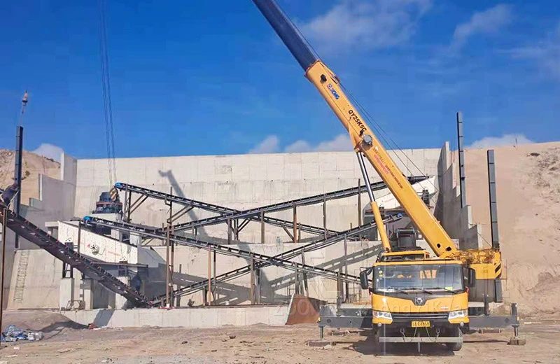 Gansu Dingxi 200 TPH Sand Making Production Line