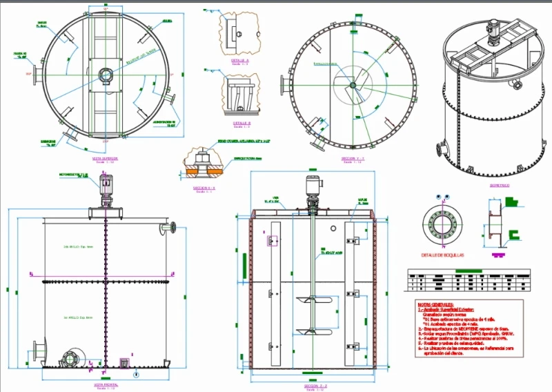 High Density Agitation Tank