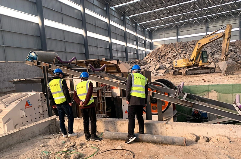 Kaifeng 200 TPH Pebble Sand Making Production Line Successfully Commissioned